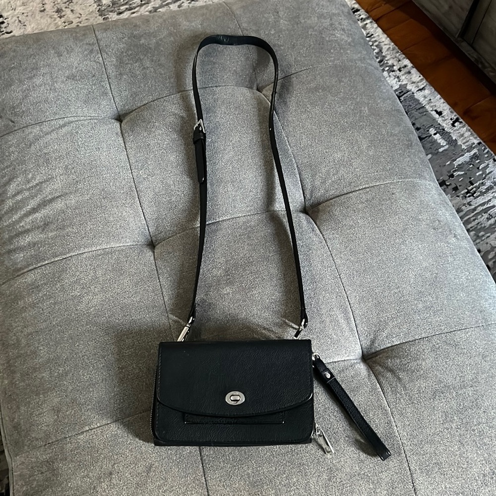 Black crossbody bag